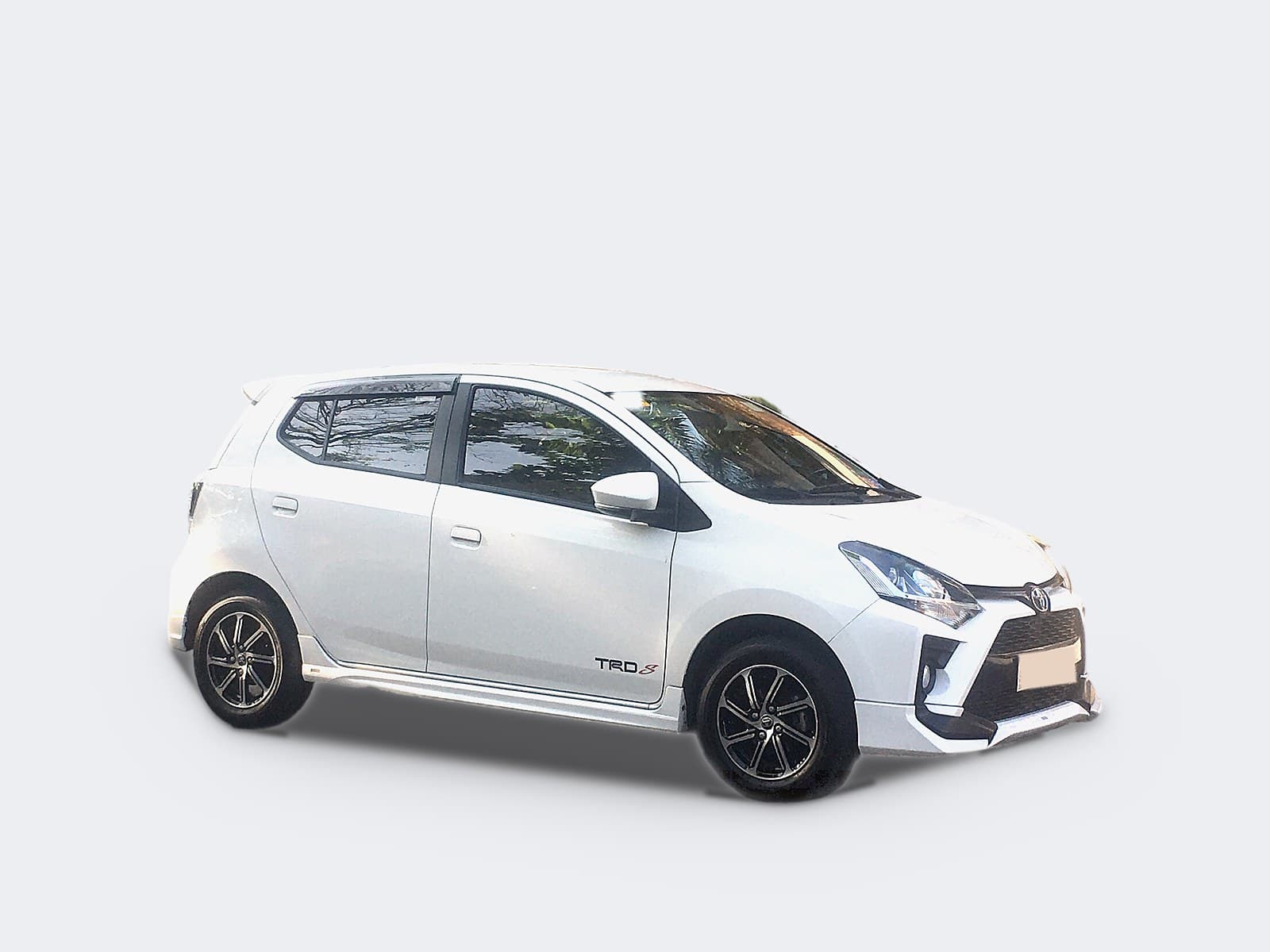 Hatchback, front corner view