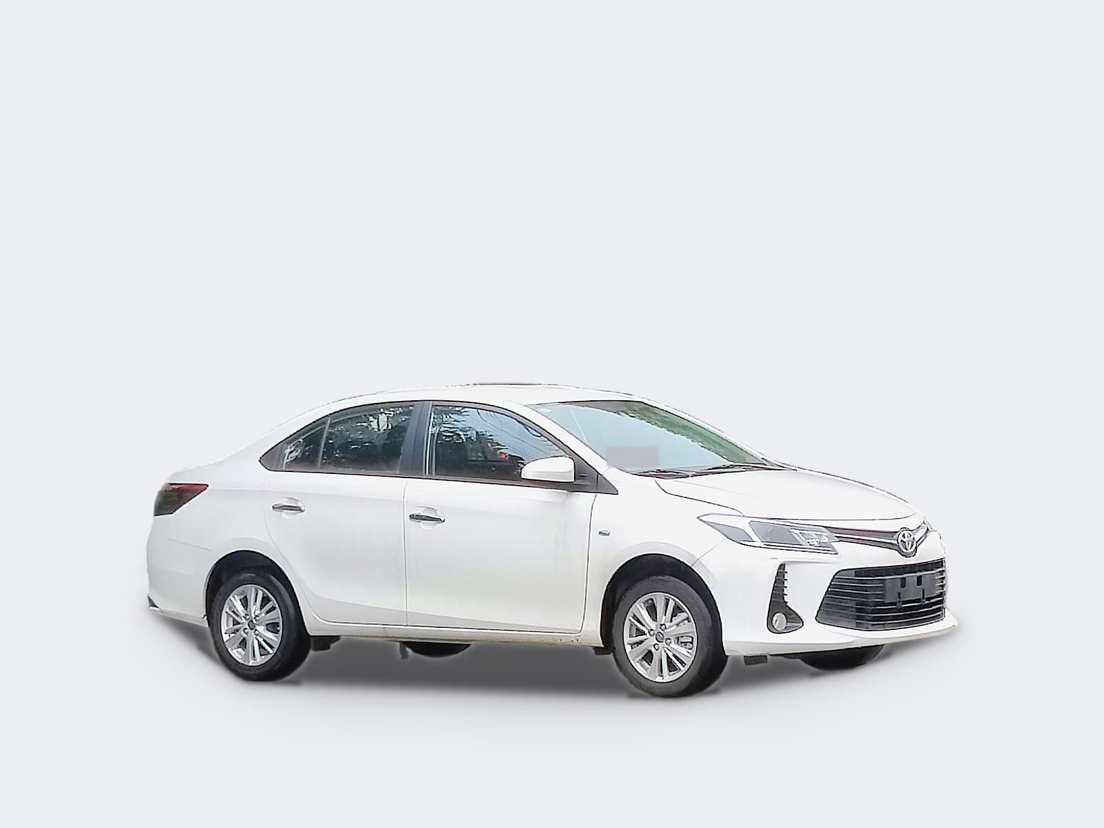 Sedan, front corner view